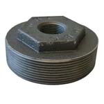 BUSHING DOUBLE TAPPED, 2IN X .5IN X .5IN